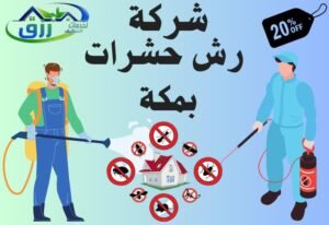 شركة رش حشرات بمكة