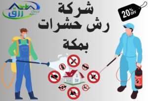 شركة رش حشرات بمكة