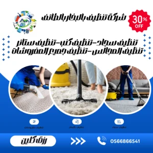 شركة تنظيف بالبخار بالطائف