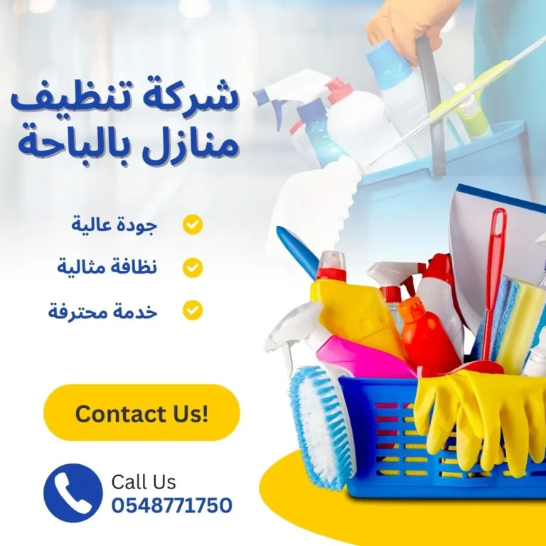 شركة تنظيف منازل بالباحة
